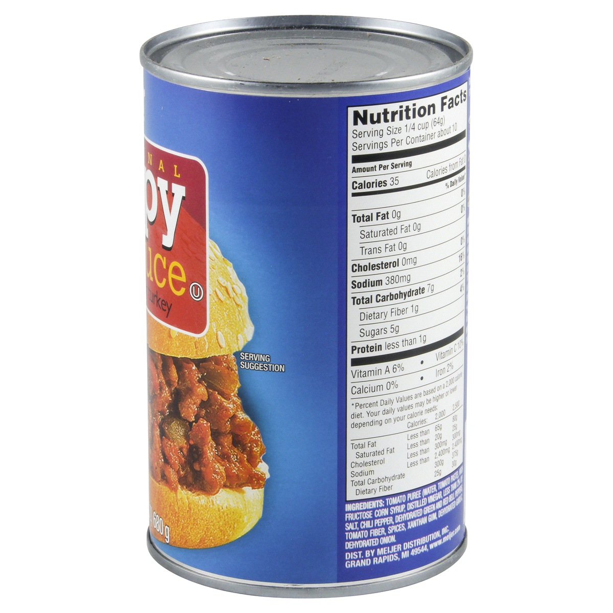 Meijer Original Sloppy Joe Sauce 26.5 oz Shipt