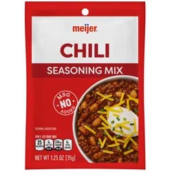 Meijer Chili Seasoning Mix