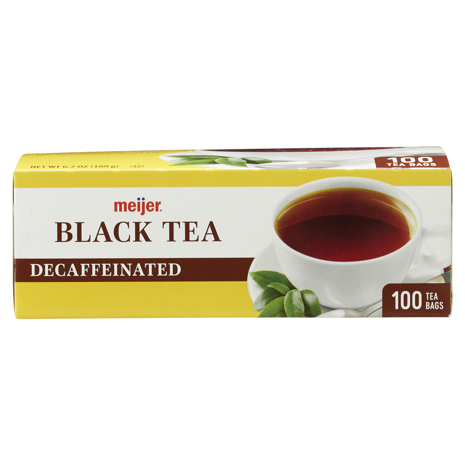 slide 5 of 5, Meijer Decaf Black Tea- 100 ct, 100 ct