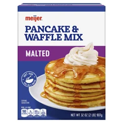 Meijer Malted Pancake & Waffle Mix, 32 Oz
