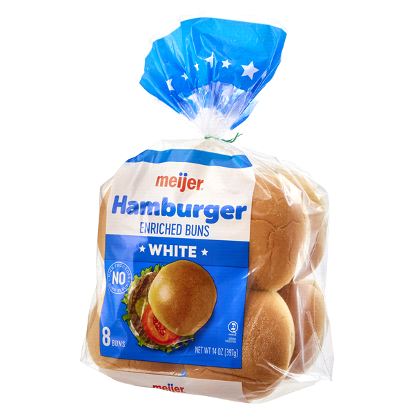 Meijer Hamburger Buns 8 ct Shipt