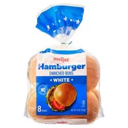 Meijer Hamburger Buns, 8 Count