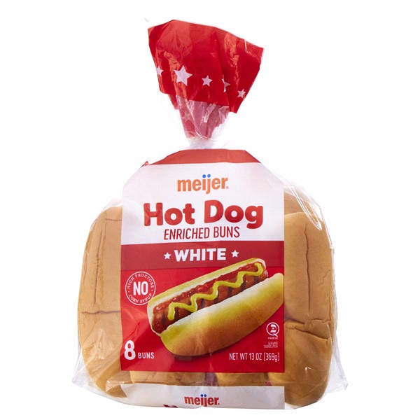 slide 16 of 21, Meijer Hot Dog Buns, 8 ct