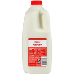 Meijer Whole Milk, ½ Gallon