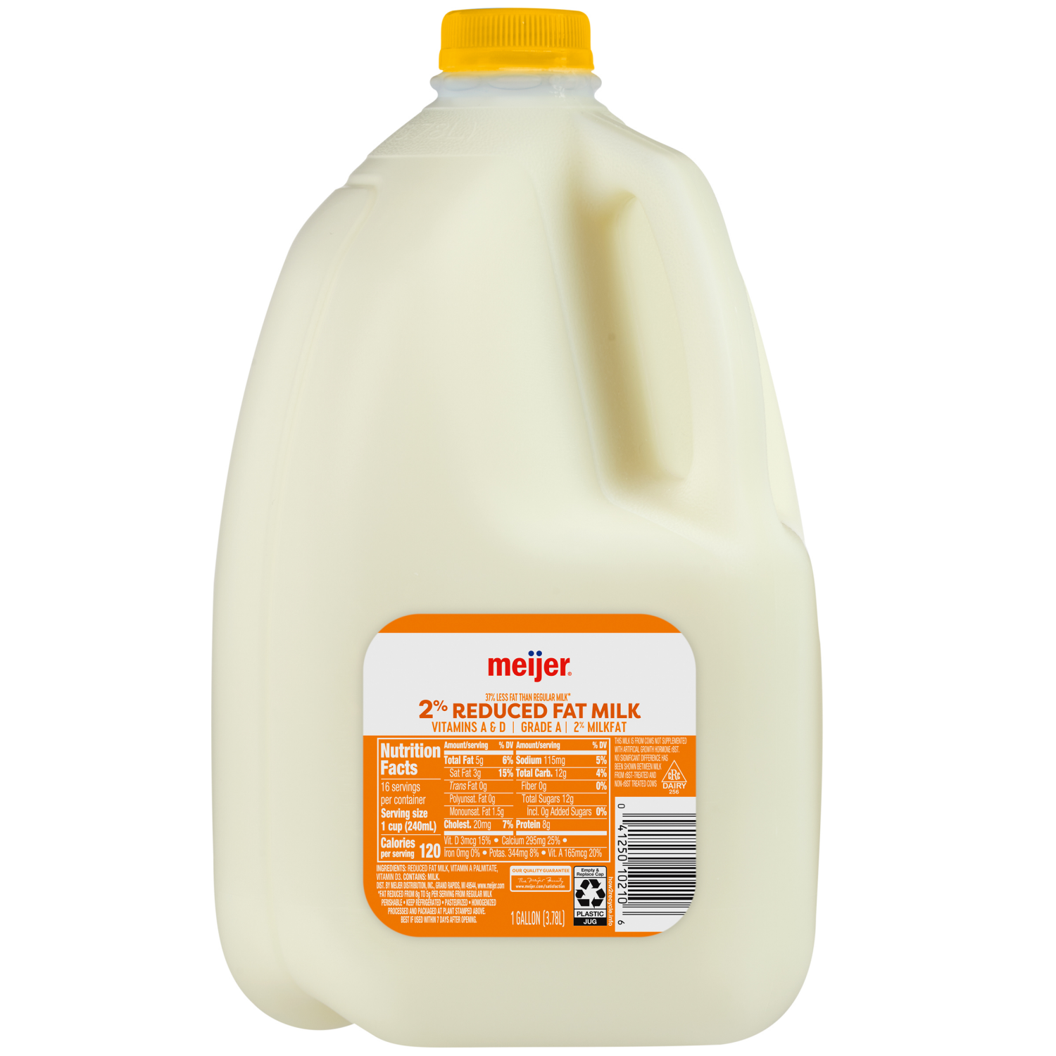 slide 1 of 2, Meijer 2% Reduced Fat Milk, Gallon, 1 gal