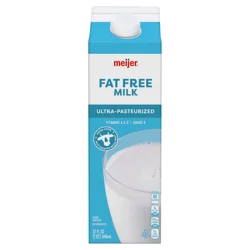 Meijer Fat Free Milk
