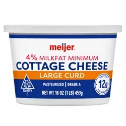 Meijer Cottage Cheese Large Curd