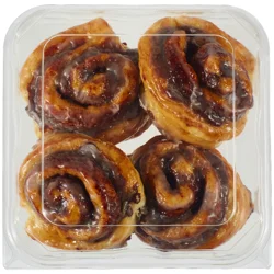 Fresh from Meijer Cinnamon Glazed Twirl, 4 Count