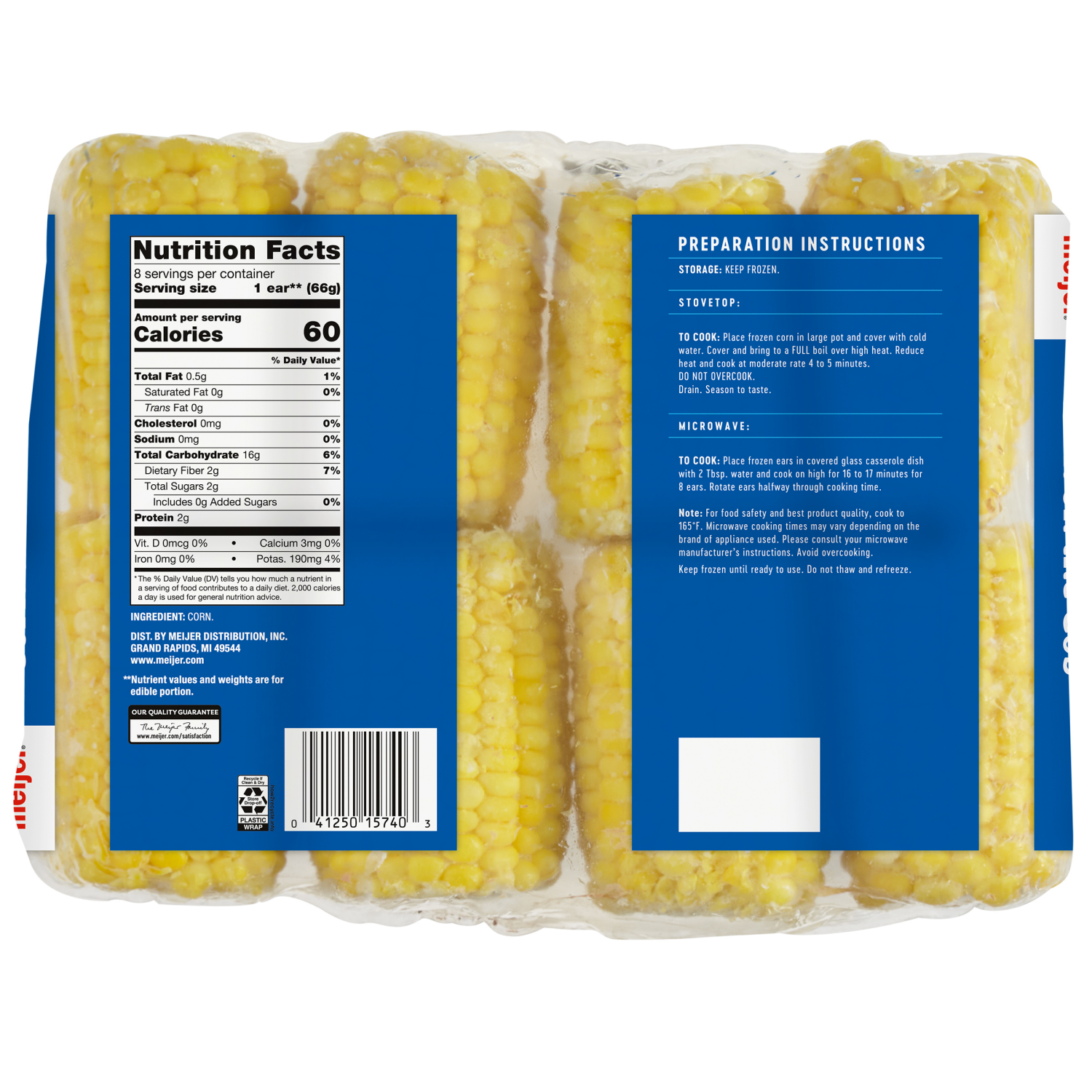 slide 2 of 2, Meijer Mini Corn on the Cob Ears, 8 ct