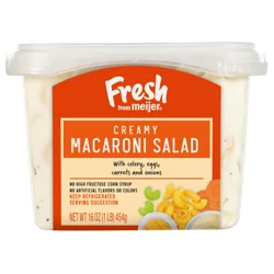 Fresh From Meijer Creamy Macaroni Salad, 16 Oz