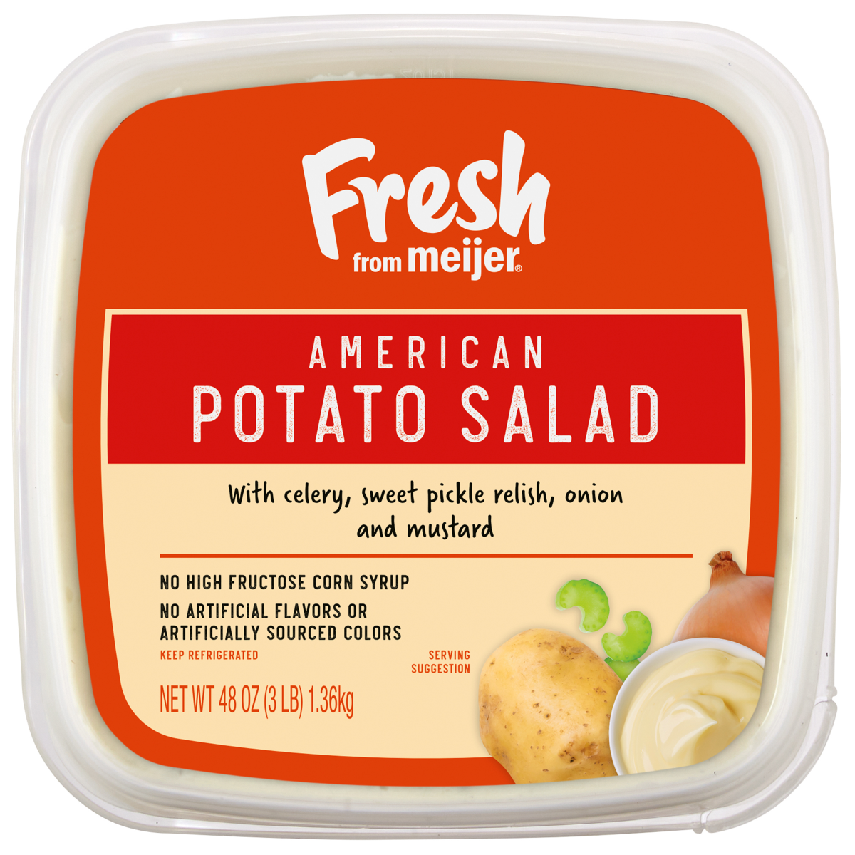 slide 5 of 13, Fresh from Meijer American Potato Salad, 48 oz, 48 oz