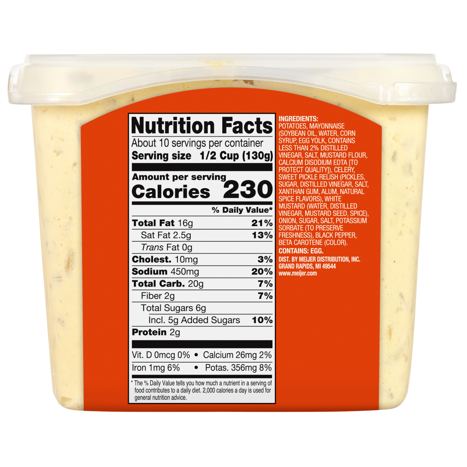 slide 2 of 4, Fresh from Meijer Mustard Potato Salad, 48 oz, 3 lb