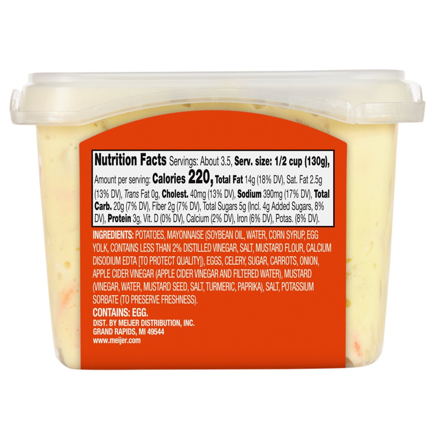 slide 2 of 4, Fresh from Meijer Amish Potato Salad, 16 oz, 16 oz