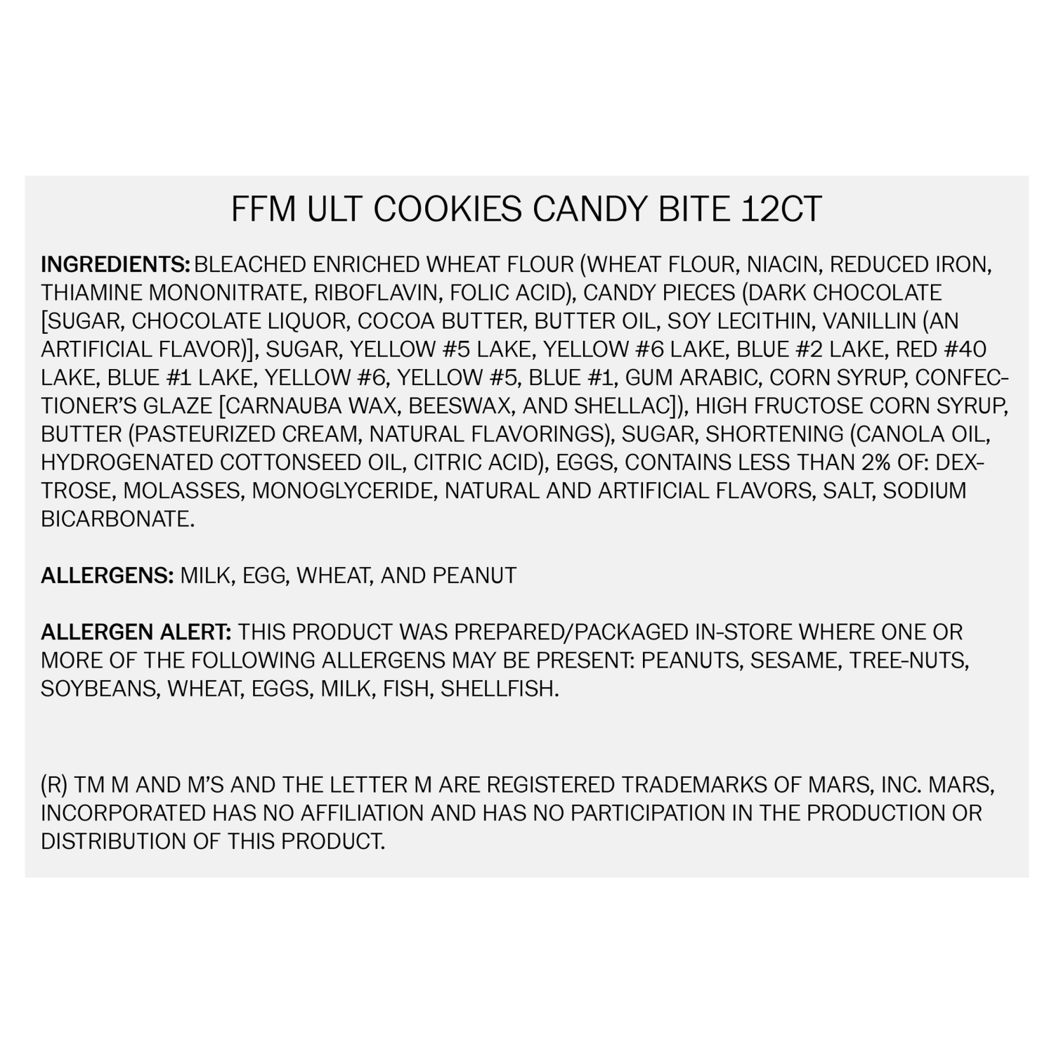 slide 2 of 4, Fresh from Meijer Ultimate Candy Bite Cookies, 12 Count, 12 ct