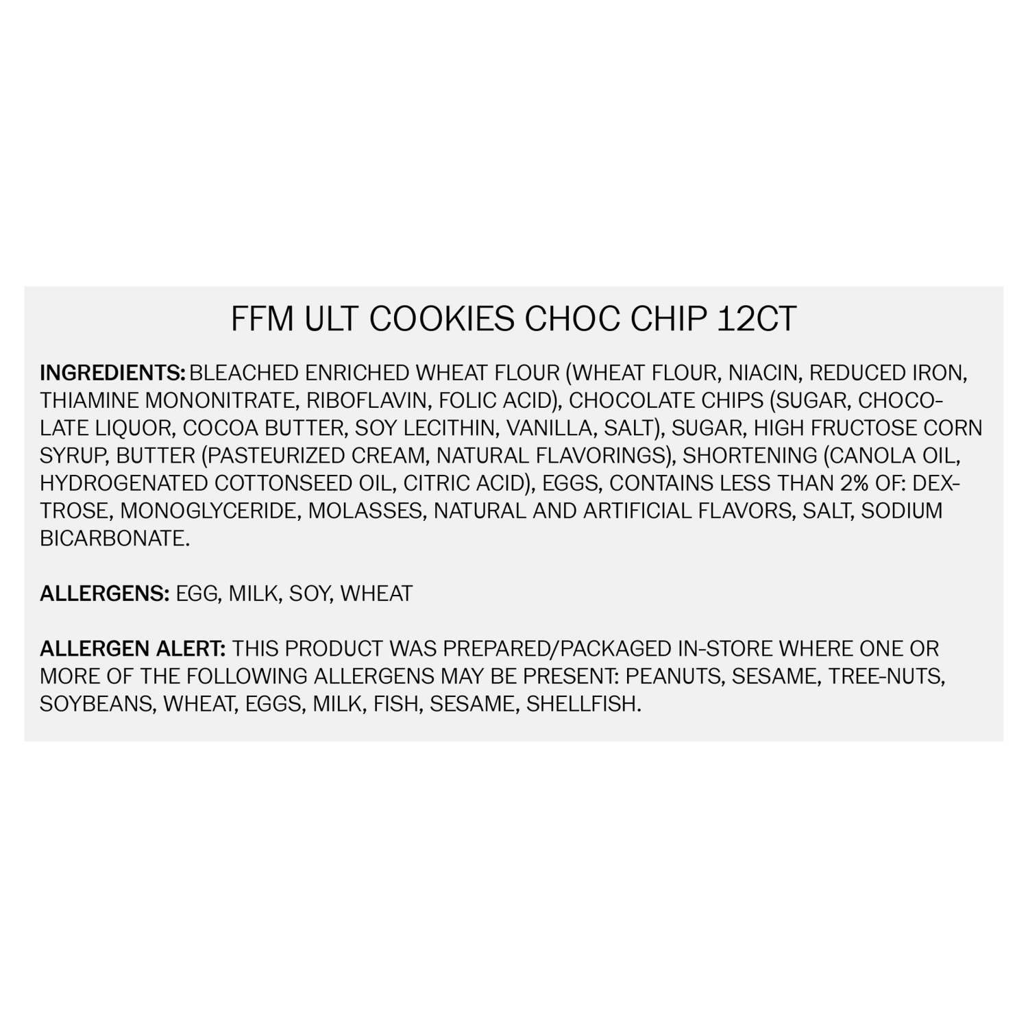 slide 2 of 4, Fresh from Meijer Ultimate Chocolate Chip Cookies, 12 Count, 12 ct