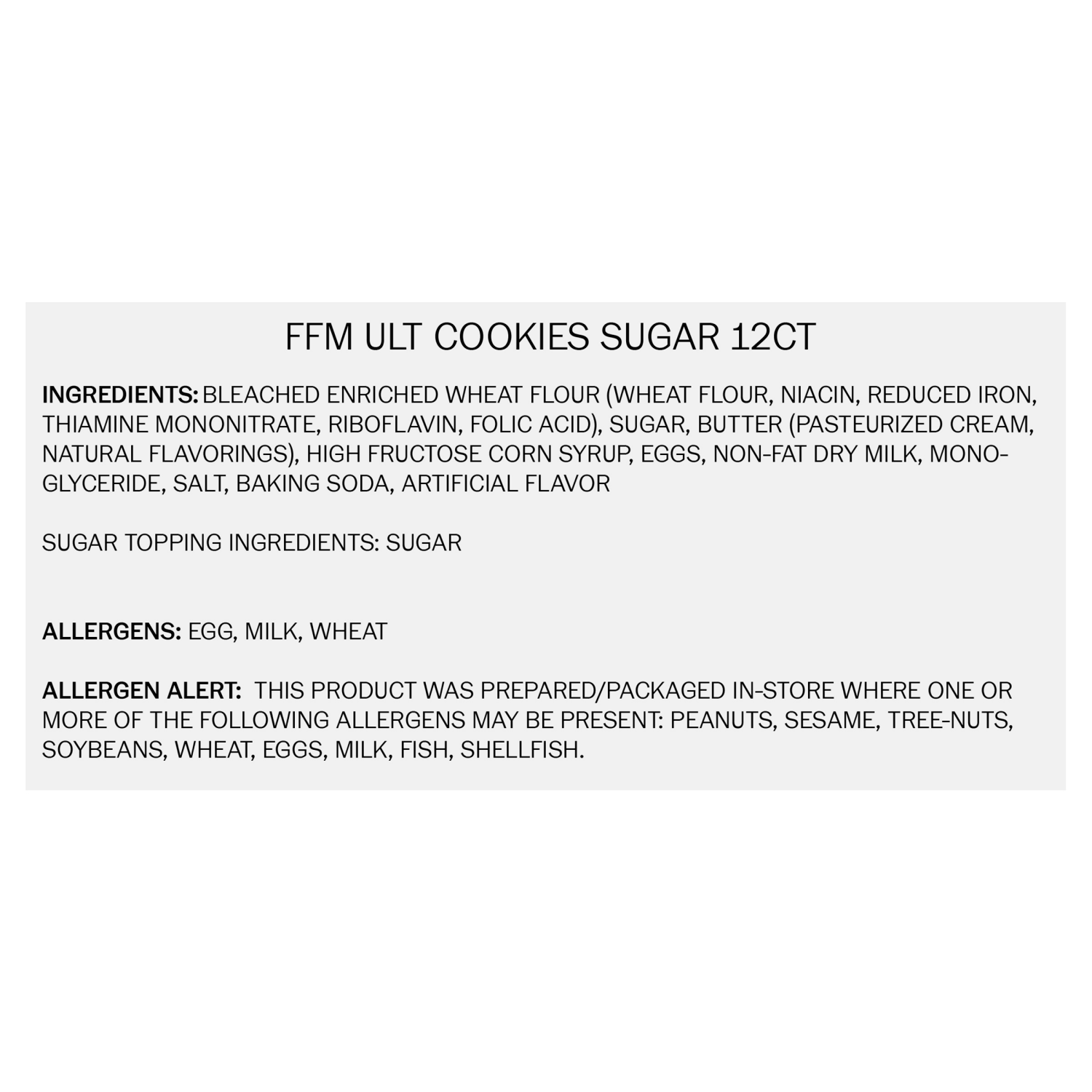 slide 2 of 4, Fresh from Meijer Ultimate Sugar Cookies, 12 Count, 12 ct