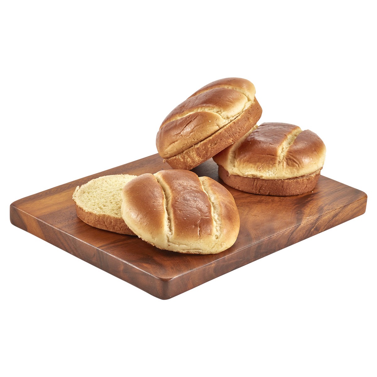 slide 5 of 9, Fresh from Meijer Brioche Hamburger Buns, 8 Count, 8 ct