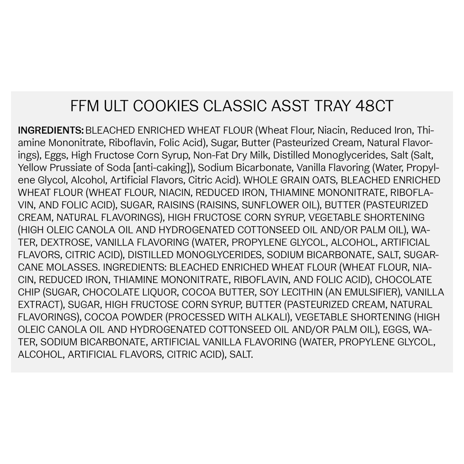 slide 2 of 4, Fresh from Meijer Classic Cookie Assortment Tray, 48 ct