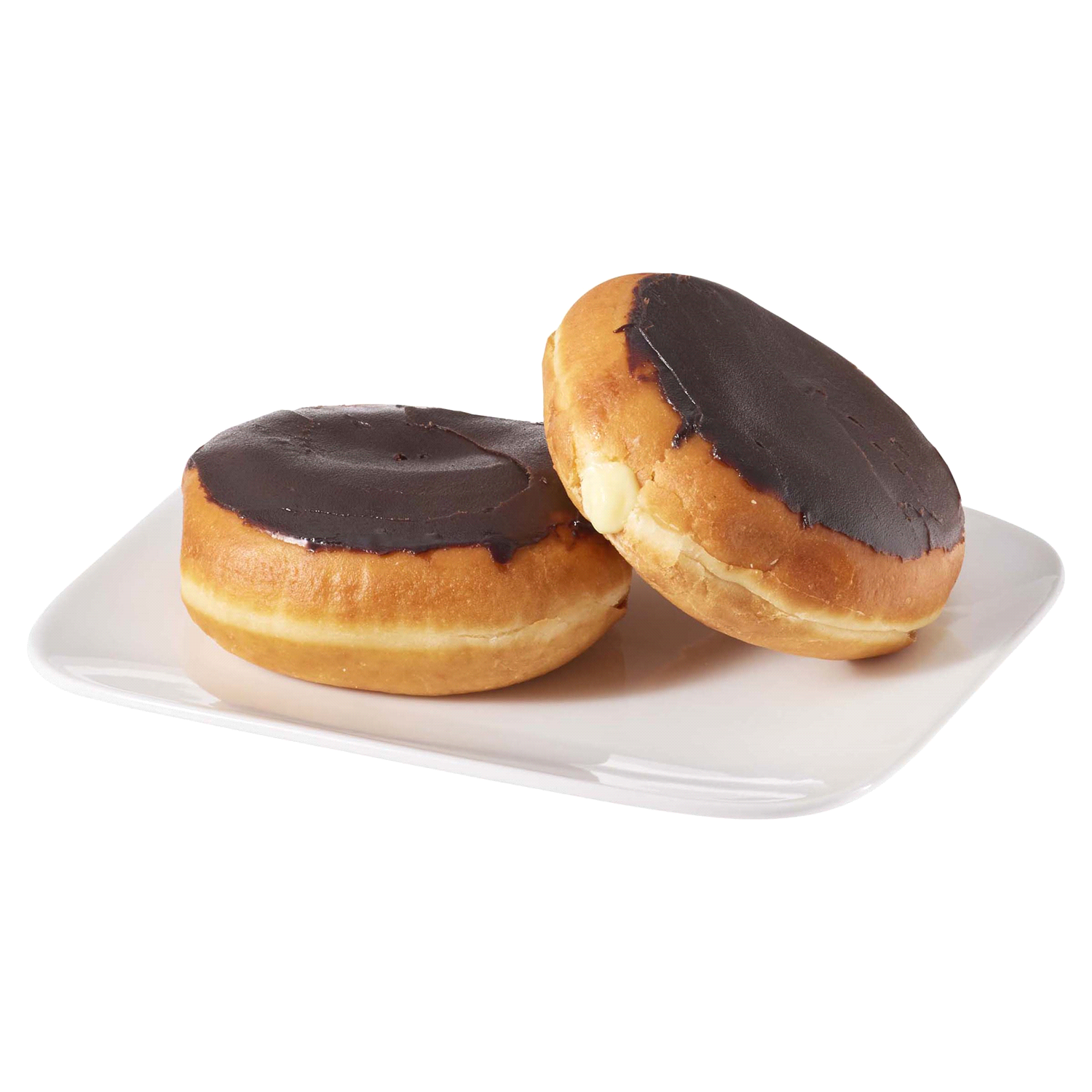 slide 3 of 3, Fresh from Meijer Boston Cream Donuts, 4 Count, 4 ct