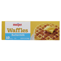 slide 15 of 21, Meijer Buttermilk Frozen Waffles, 10 ct, 12.3 oz