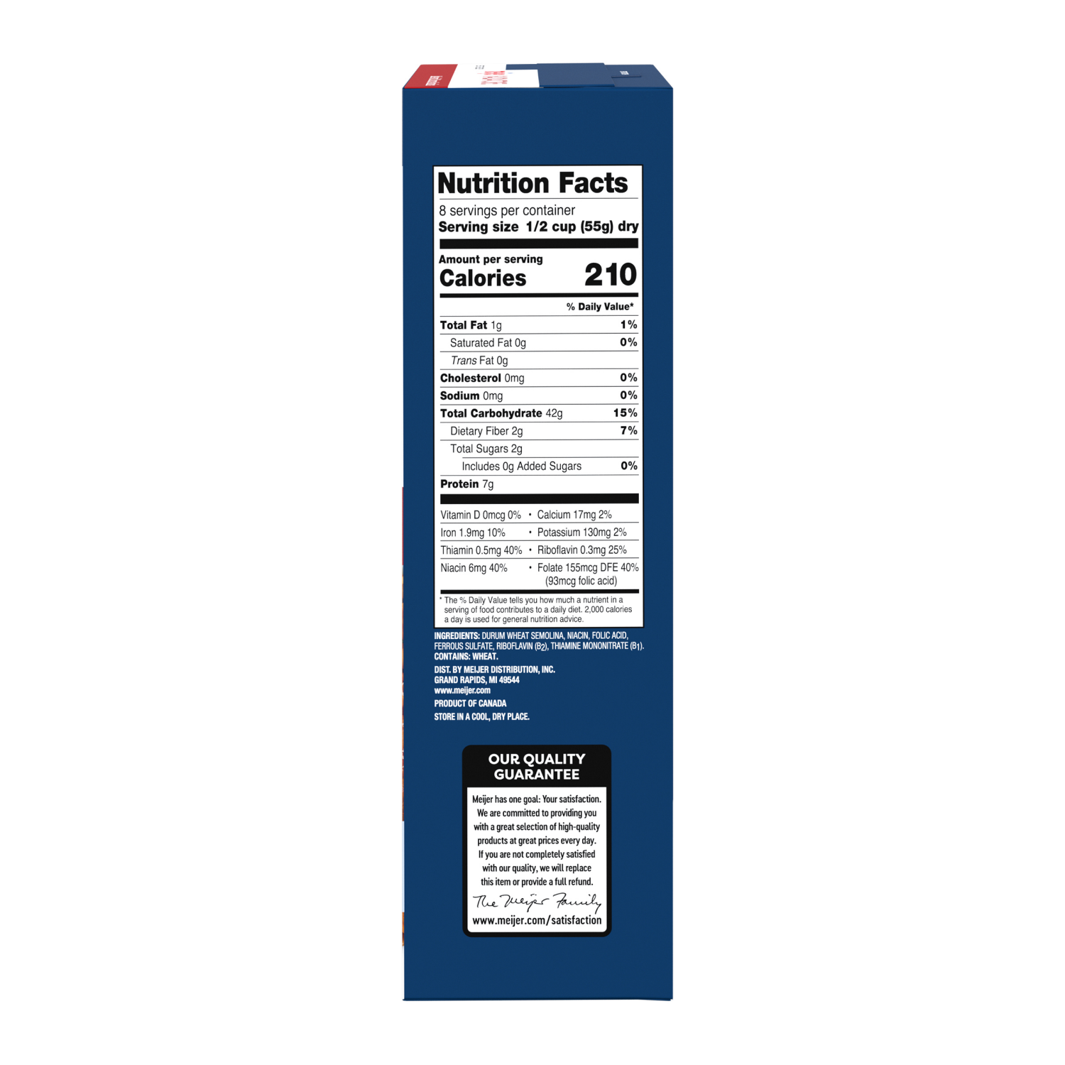 slide 2 of 5, Meijer Radiatore Pasta, 16 oz