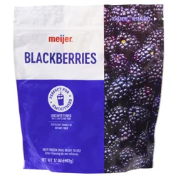 Meijer Frozen Blackberries