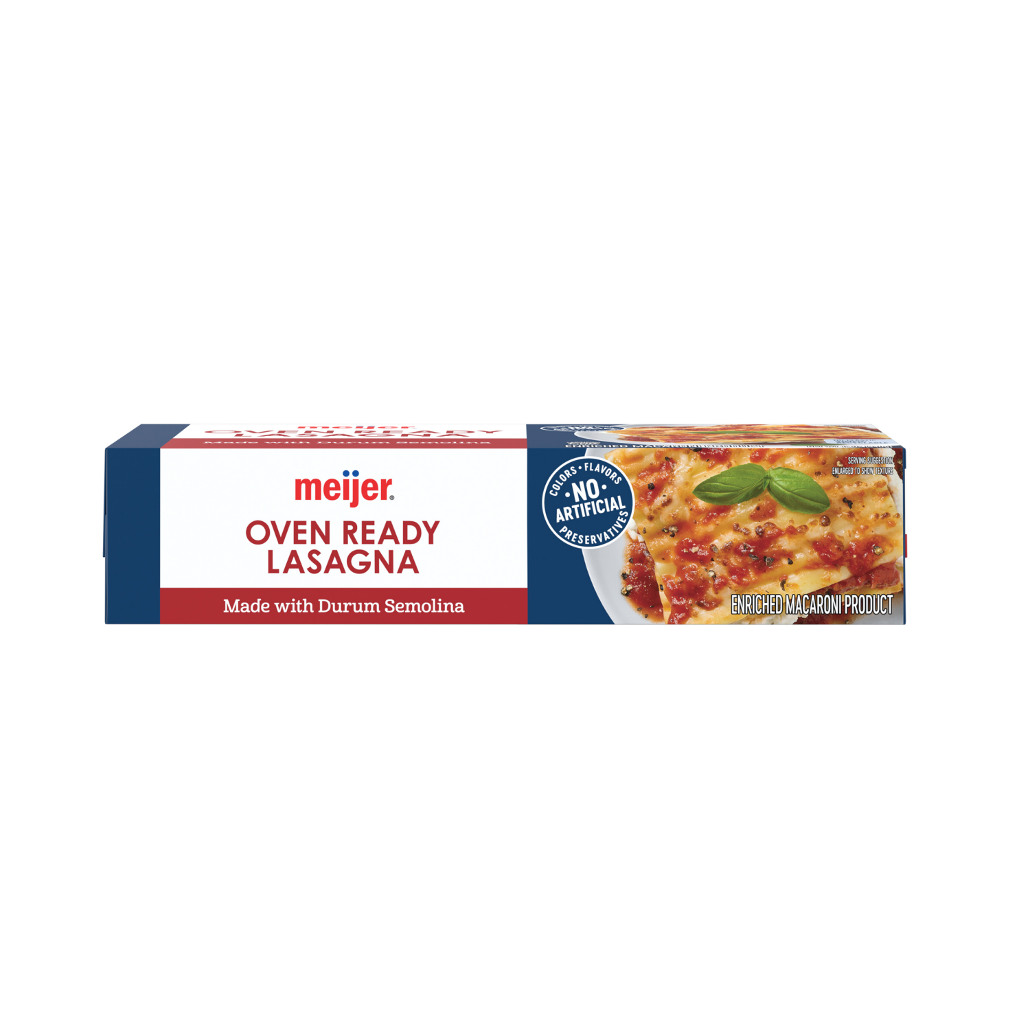 slide 4 of 5, Meijer Oven Ready Lasagna Pasta, 12 oz