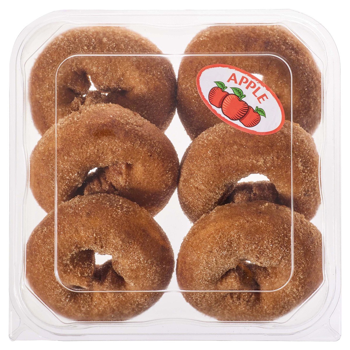 slide 1 of 13, Fresh from Meijer Apple Crisp Cinnamon Sugar Donuts, 18 oz