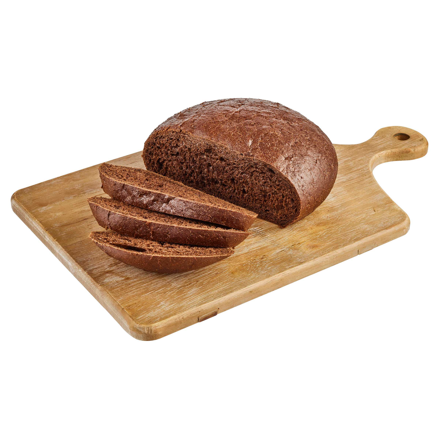 slide 2 of 4, Pumpernickel Rye Boule, 16 oz