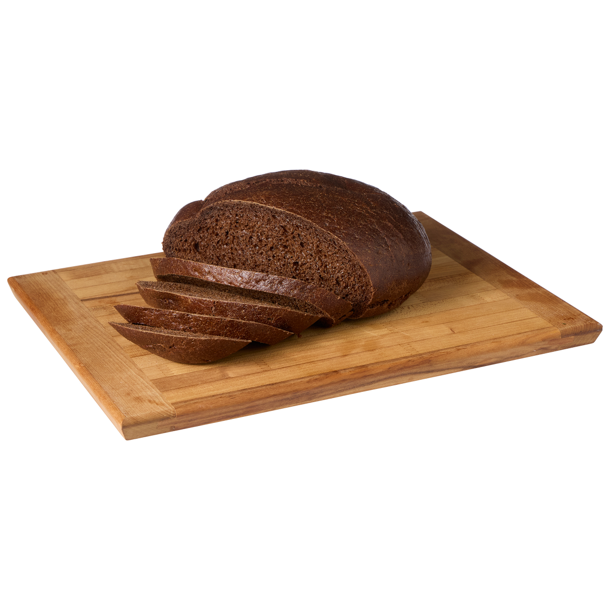 slide 3 of 4, Pumpernickel Rye Boule, 16 oz