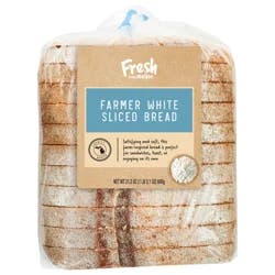 Farmer White Sliced Bread 21.2 Oz.