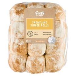 Fresh From Meijer Snowflake Dinner Rolls, 12 Ct
