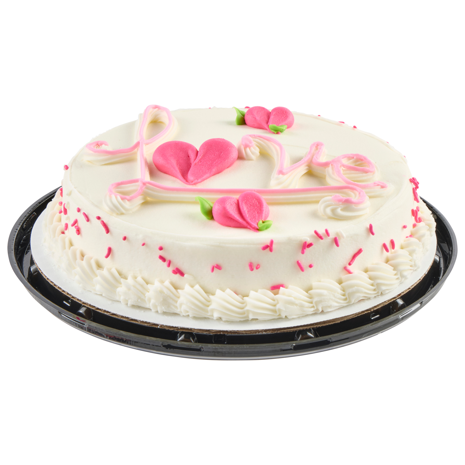 slide 3 of 4, 8" Valentine's Day Gold or Chocolate Cakes, 24 oz