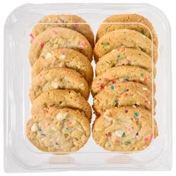 Fresh From Meijer Ultimate Birthday Cake Cookies, 12 Ct