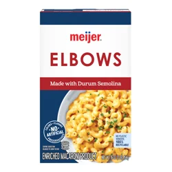 Meijer Elbow Macaroni Pasta