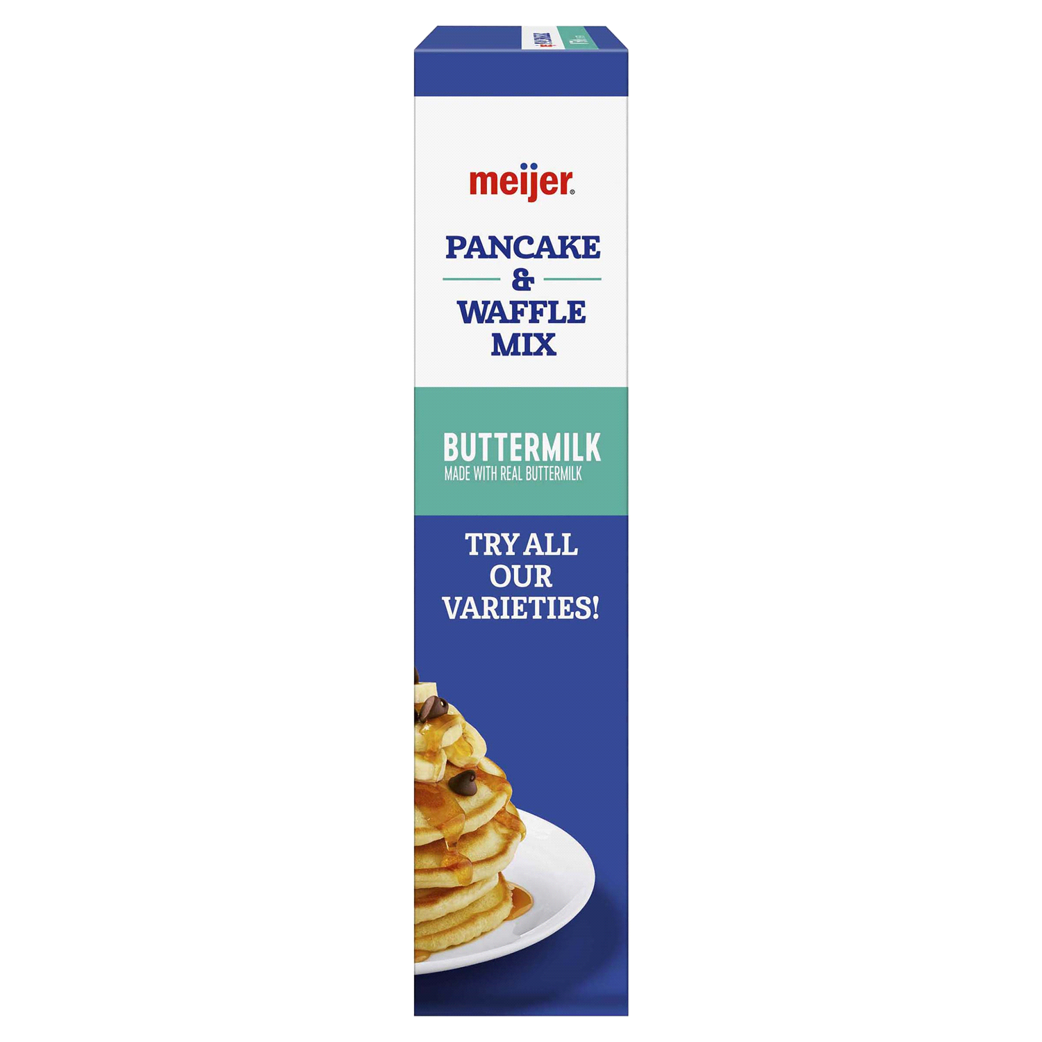 slide 2 of 5, Meijer Buttermilk Pancake & Waffle Mix, 32 oz