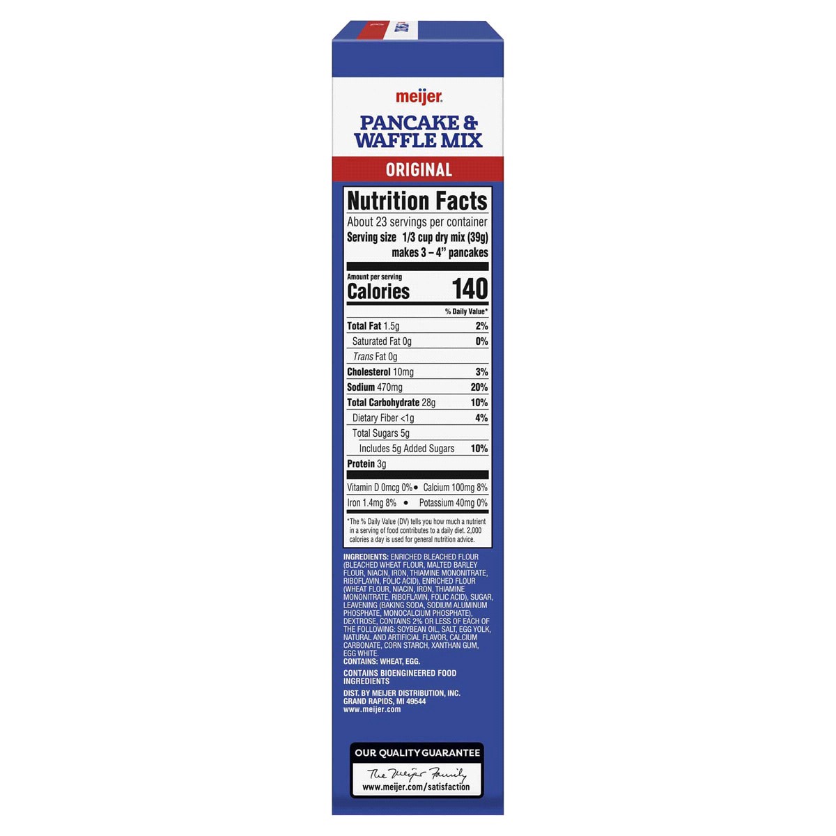 slide 3 of 5, Meijer Original Pancake Mix, 32 oz