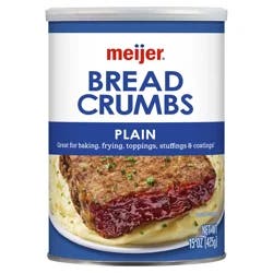 Meijer Plain Bread Crumbs