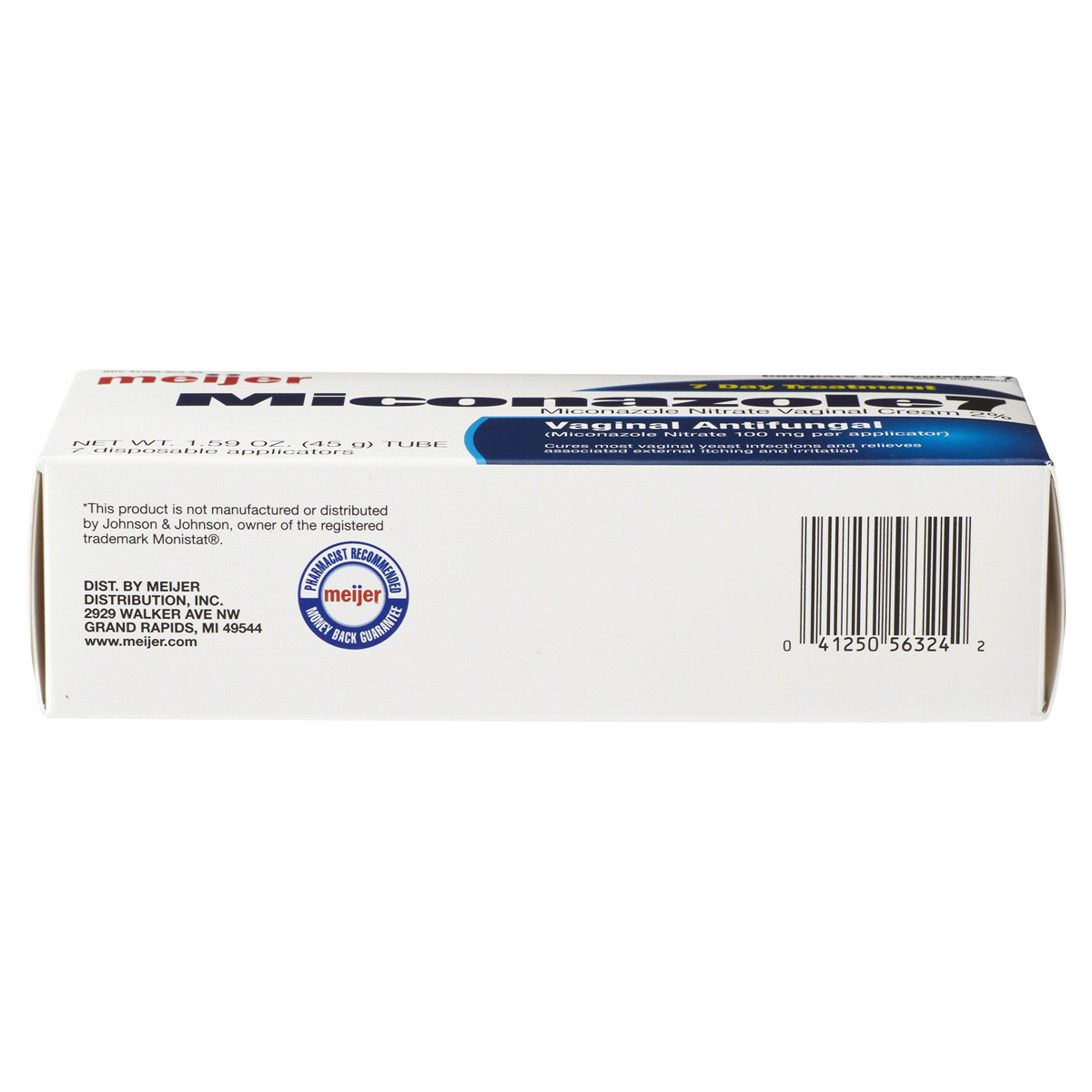 slide 3 of 4, Meijer Miconazole 7 Combo Pack: Disposable Applicators, 1 ct
