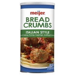 Meijer Italian Bread Crumbs
