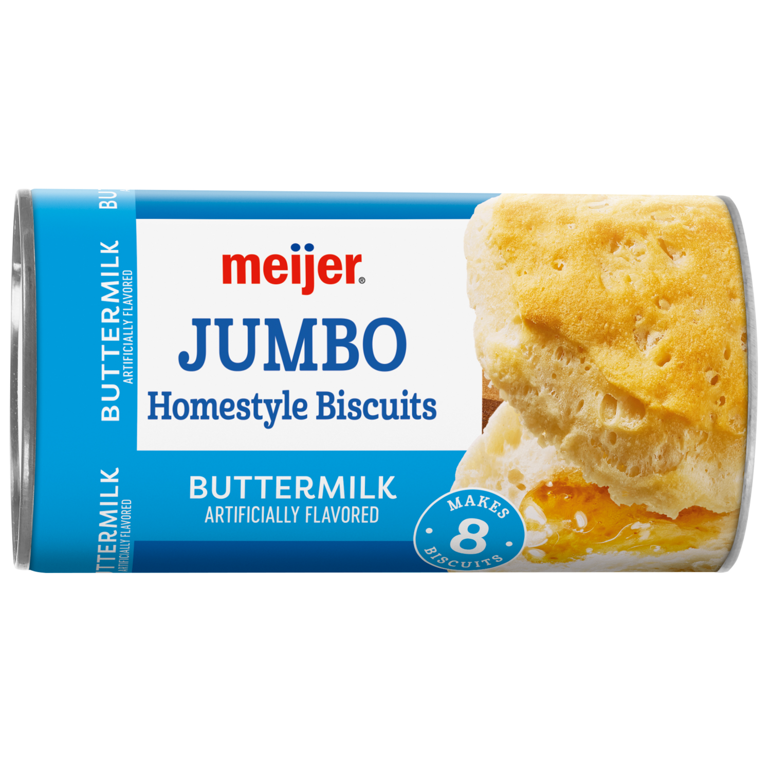 slide 1 of 4, Meijer Jumbo Homestyle Buttermilk Biscuits - 16 oz, 16 oz