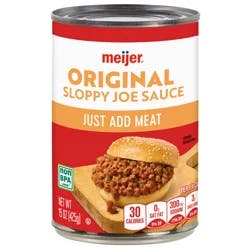 Meijer Original Sloppy Joe Sauce, 15 Oz