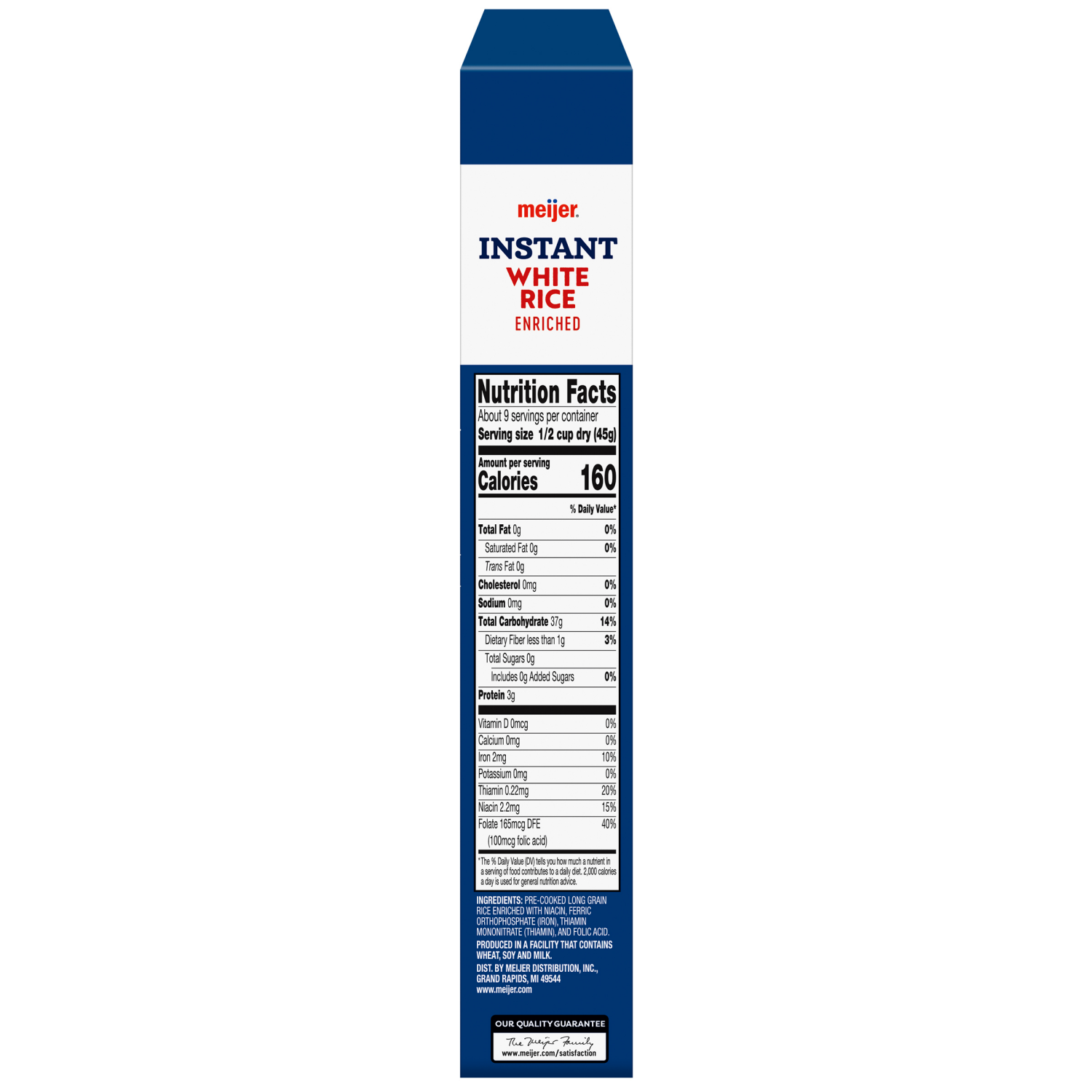 slide 3 of 5, Meijer Instant Long Grain White Rice, 14 oz