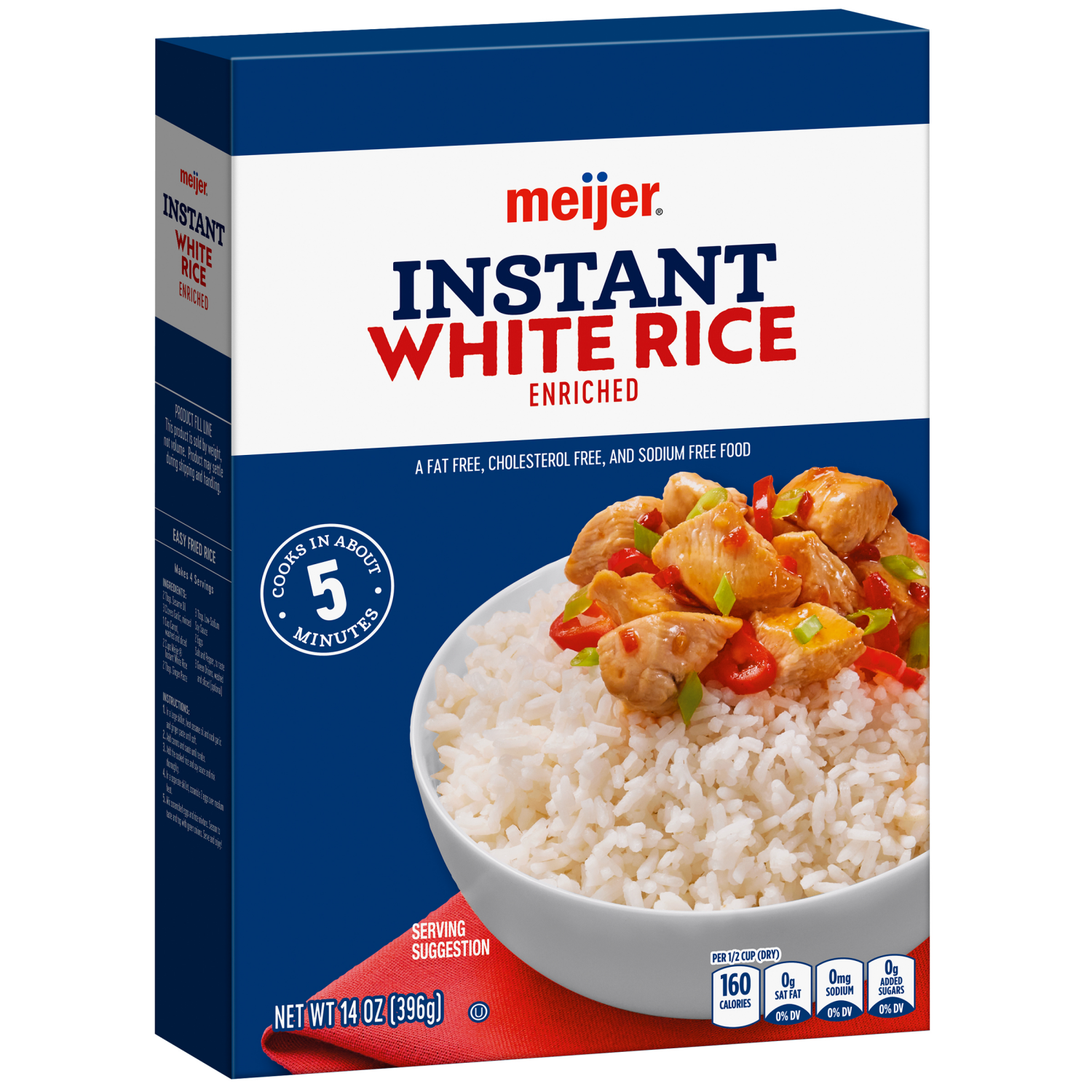 slide 4 of 5, Meijer Instant Long Grain White Rice, 14 oz