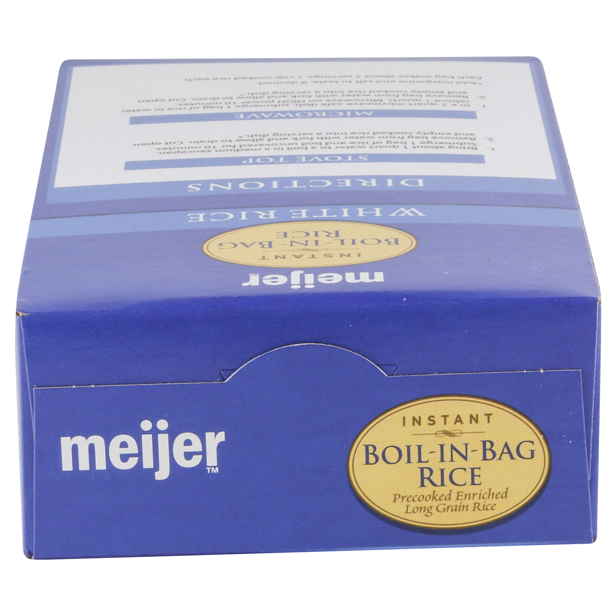 slide 3 of 6, Meijer Instant Boil in Bag White Rice, 14 oz