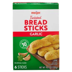 Meijer Twisted Garlic Bread Sticks