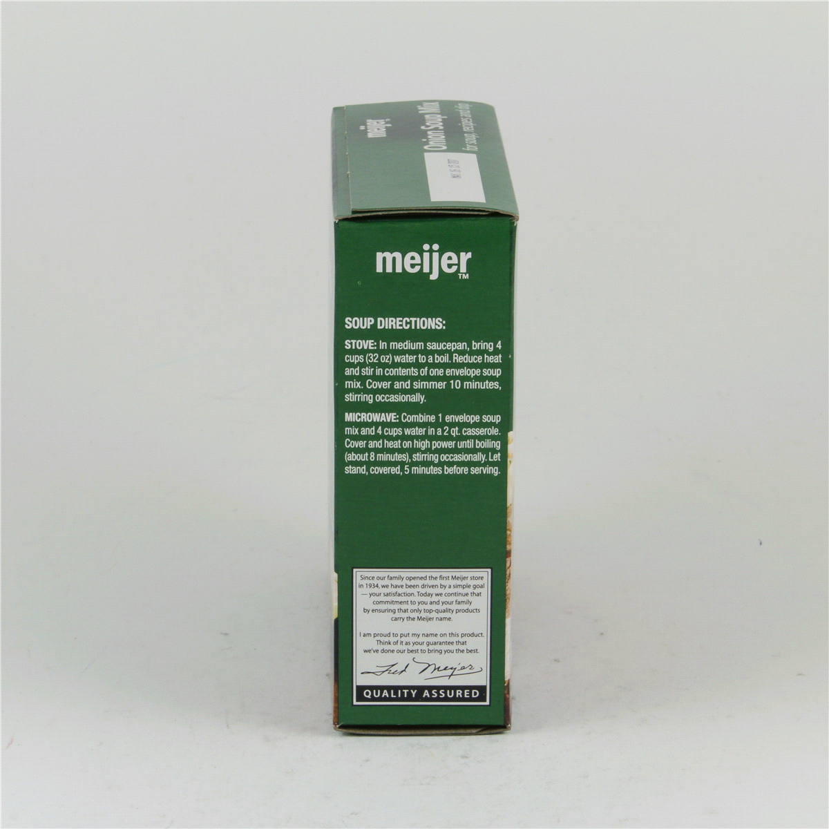 Meijer Onion Recipe, Soup & Dip Mix, 2 oz