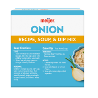 slide 18 of 29, Meijer Onion Recipe, Soup & Dip Mix, 2 oz