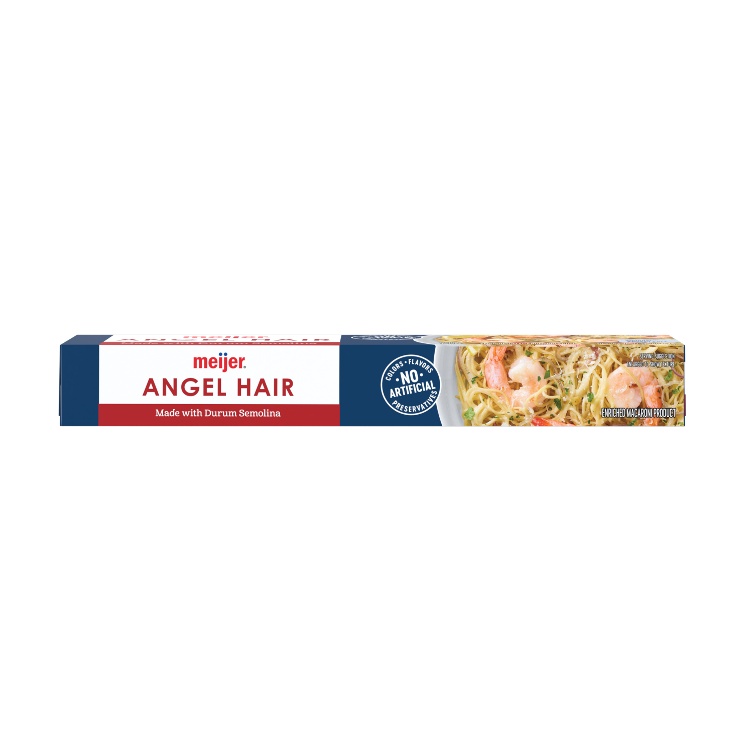 slide 3 of 8, Meijer Angel Hair Pasta, 16 oz