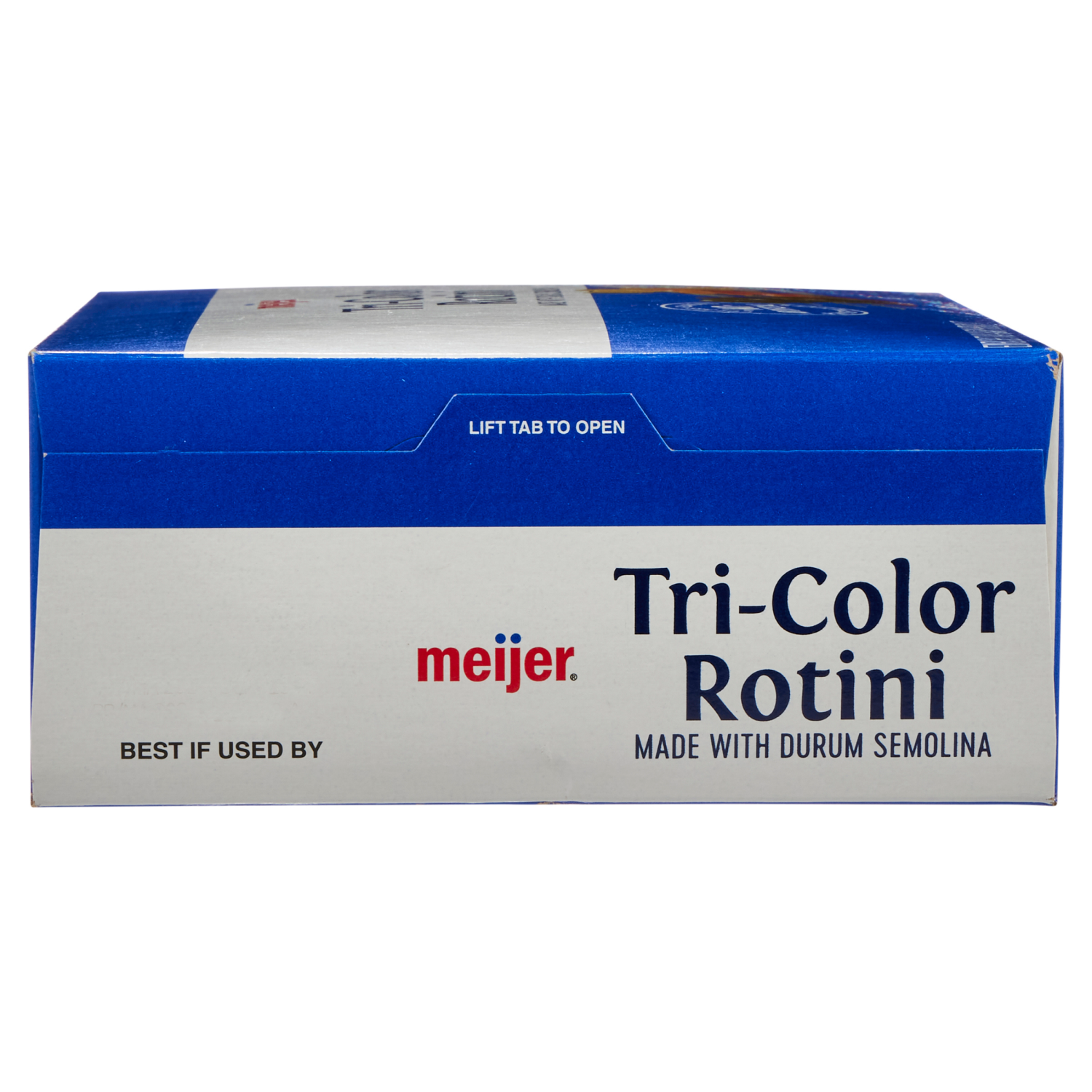 slide 8 of 8, Meijer Tri-Color Rotini Pasta, 16 oz